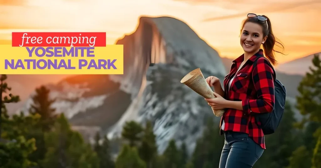 Best free camping Yosemite National Park