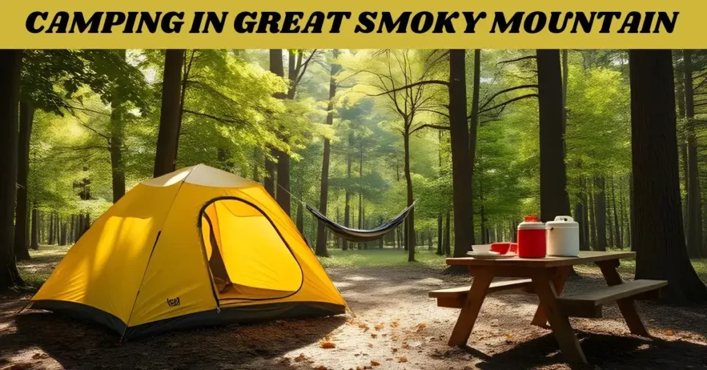 camping in great smoky mountain national park